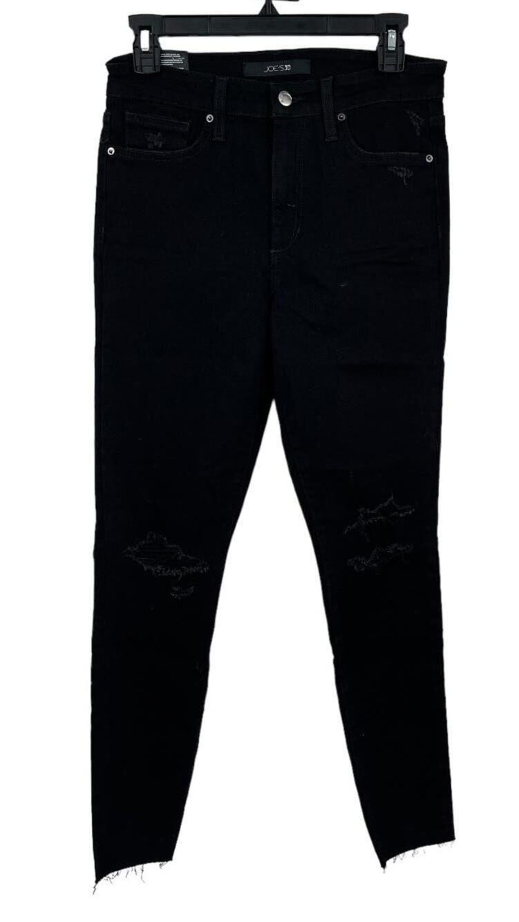 Joe's jeans Romaine high rise skinny ankle black size 28